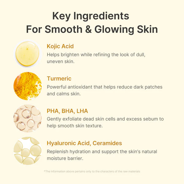 Kojic Acid Turmeric Body Peel Shot 280ml