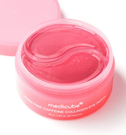 PDRN Pink Caffeine Collagen Eye Patch 60pcs