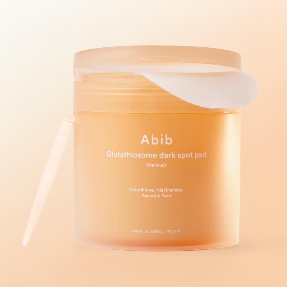 [Abib] Discos antimanchas oscuras Glutathiosome Vita Touch 250ml/70unid.