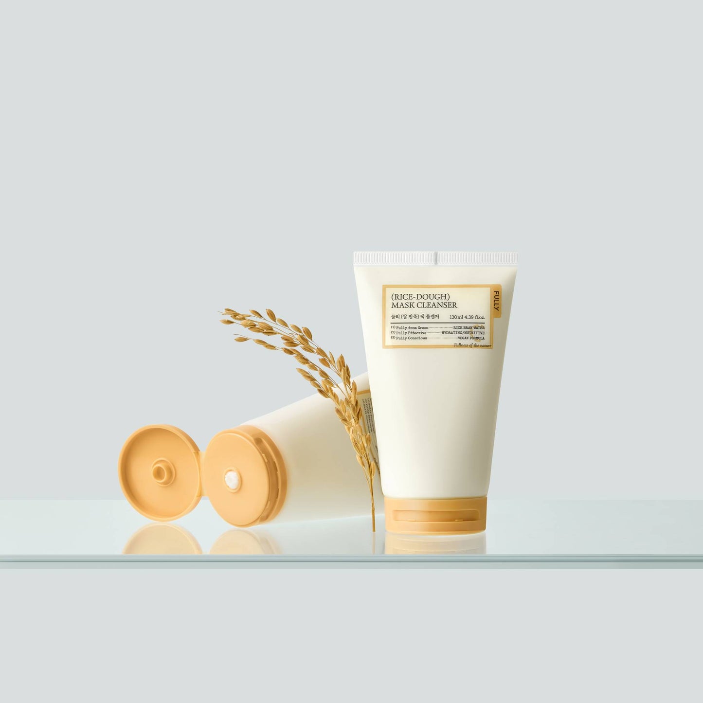 [FULLY] Rice-Dough Mask Cleanser 130ml