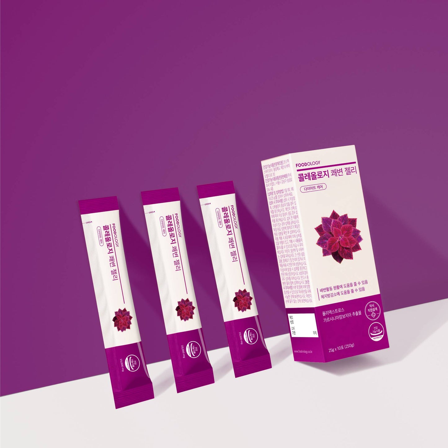 [Foodology] Coleology Bowel Movement Jelly 25g*10Sticks