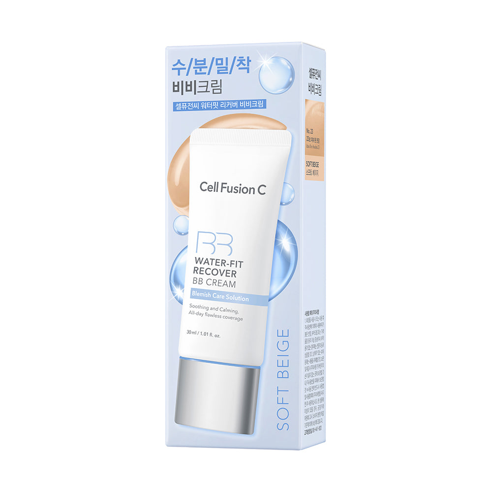 [CellFusionC] Water-Fit Recover BB Cream 30ml - 3 Colors