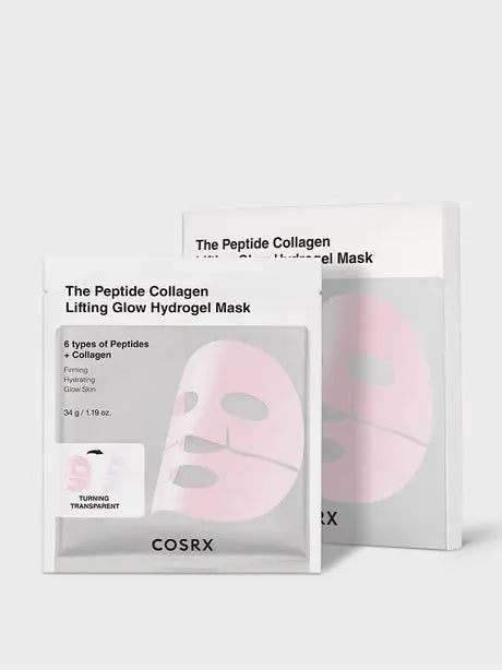 [COSRX] The Peptide Collagen Lifting Glow Hydrogel Mask 34g * 3ea
